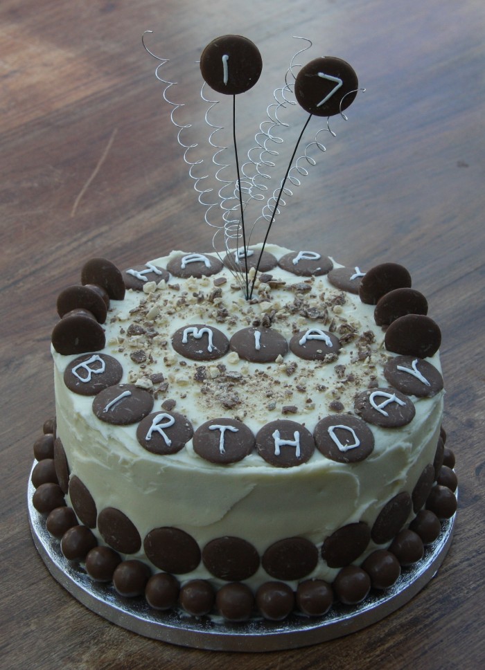 chocolate birthday cake maltesers