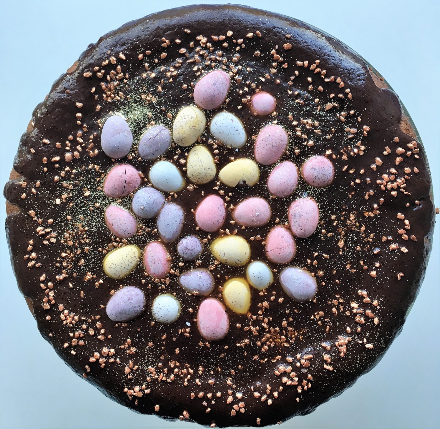 Rich Chocolate cake – just add mini eggs for Easter – lovinghomemade
